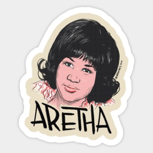 Aretha Sticker